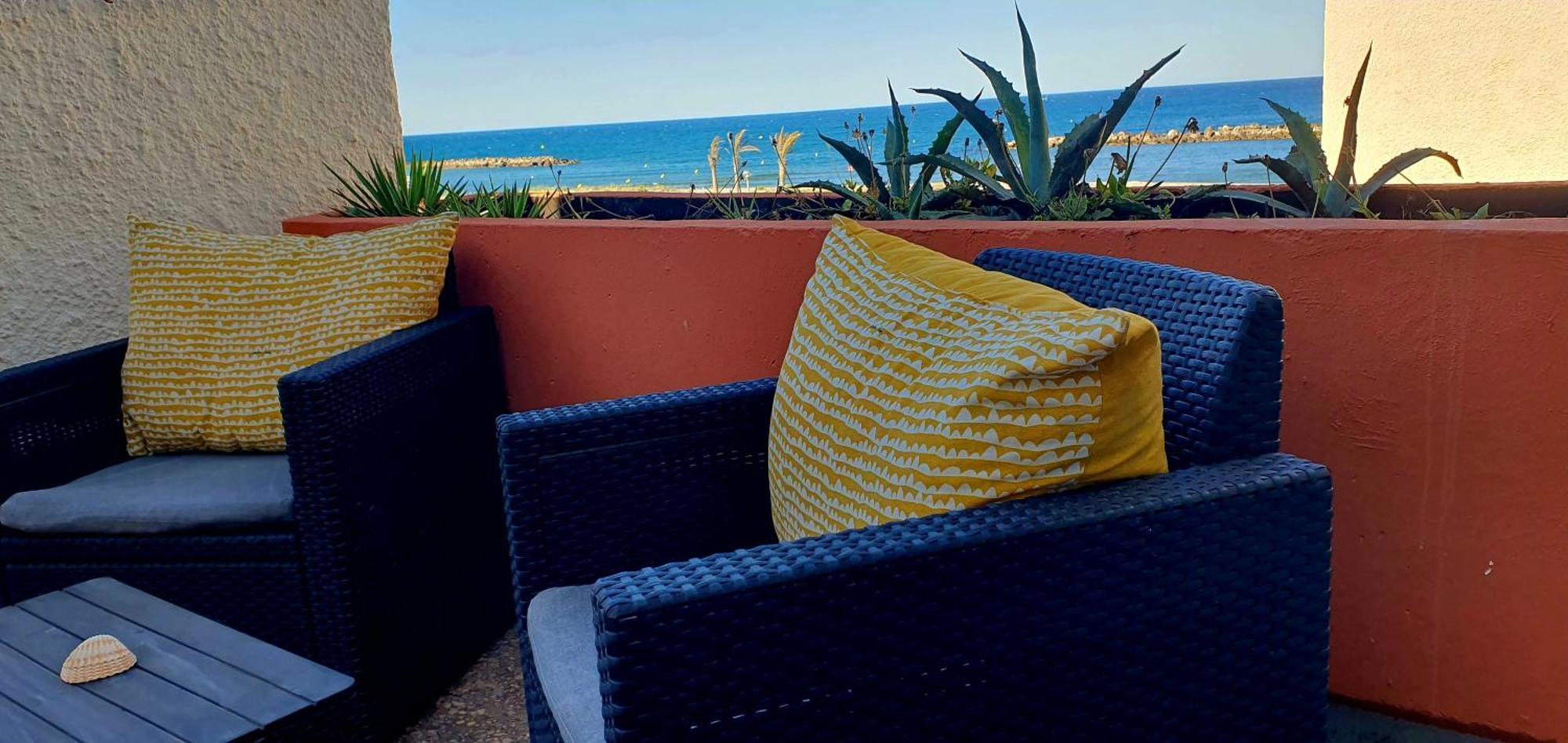 Le Paradis Bleu- Front De Mer - Travaux Recents Le Barcares Exterior photo