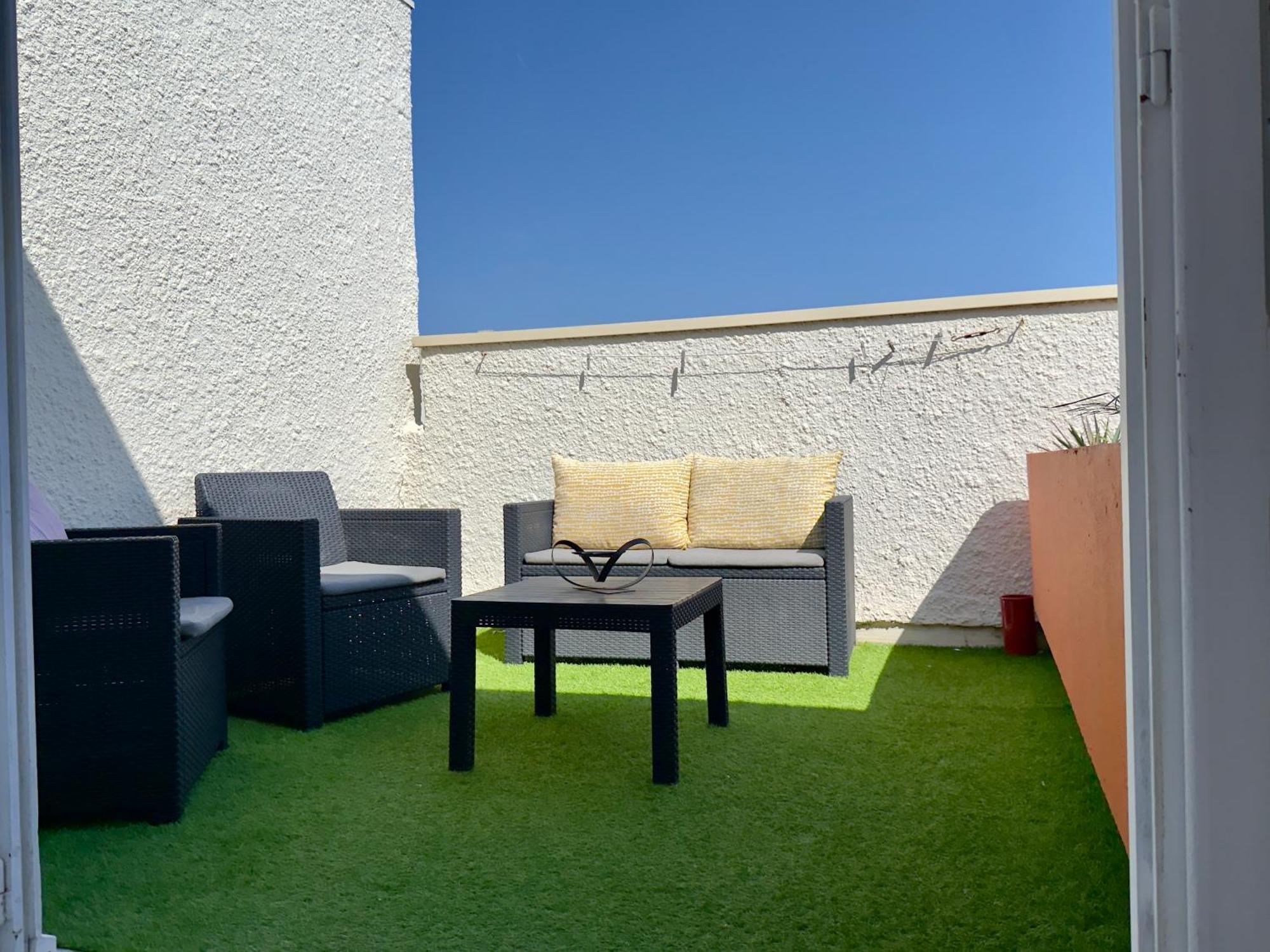 Le Paradis Bleu- Front De Mer - Travaux Recents Le Barcares Exterior photo